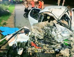 Chhatarpur Road Mishap
