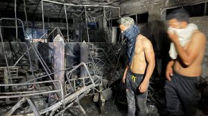 Massive Baghdad Hospital Fire